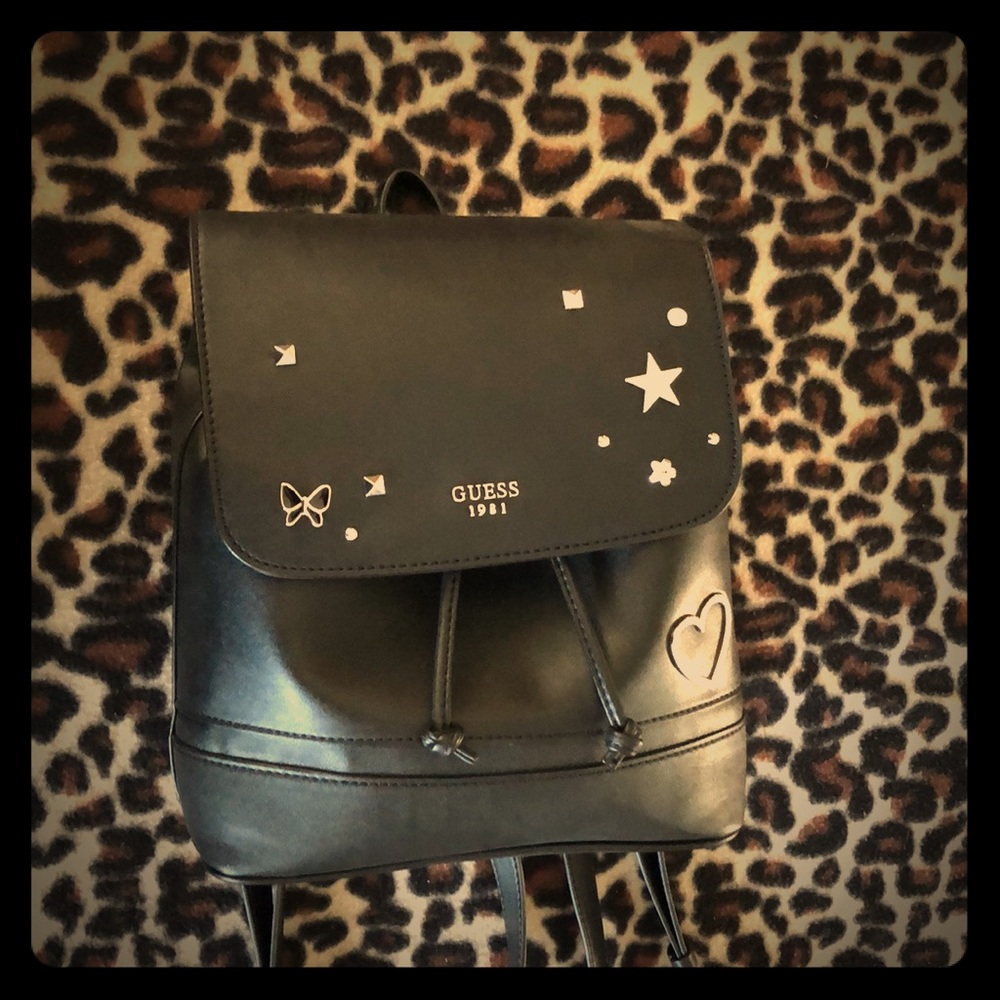 Guess Black Backpack